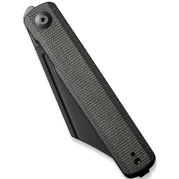 Фото - Нож туристический Sencut SA08F Micarta чорний